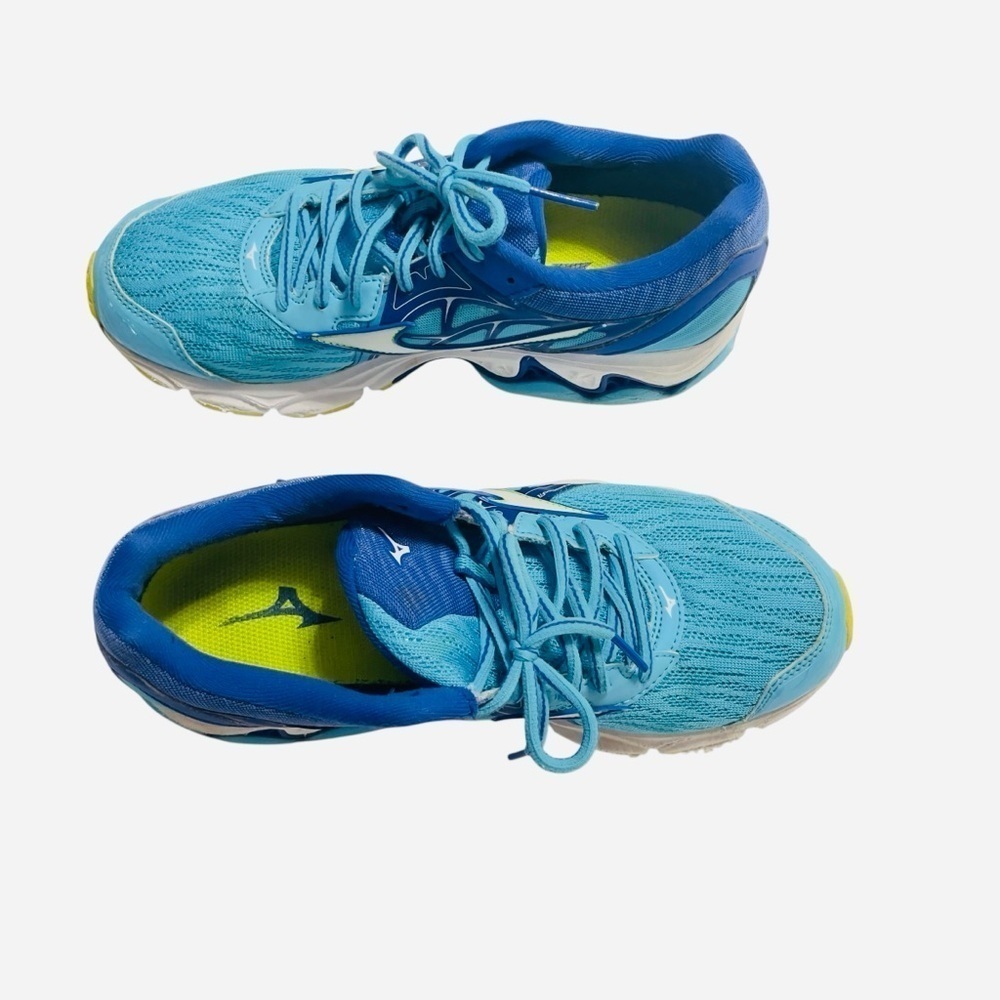 Mizuno Running Race Wave Inspire 410985 Blue Womens 9 Shoes Fast Shipping - Picture 8 of 12